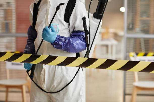 Professional Infectious Disease Decontamination technician working in Red Boiling Springs, TN